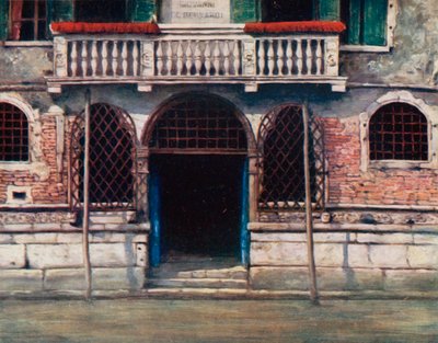 Une porte, Venise - Mortimer Ludington Menpes